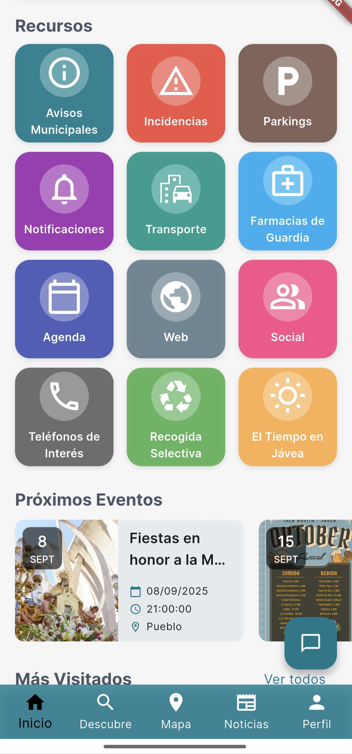 Imagen de Javea App (Mobile)