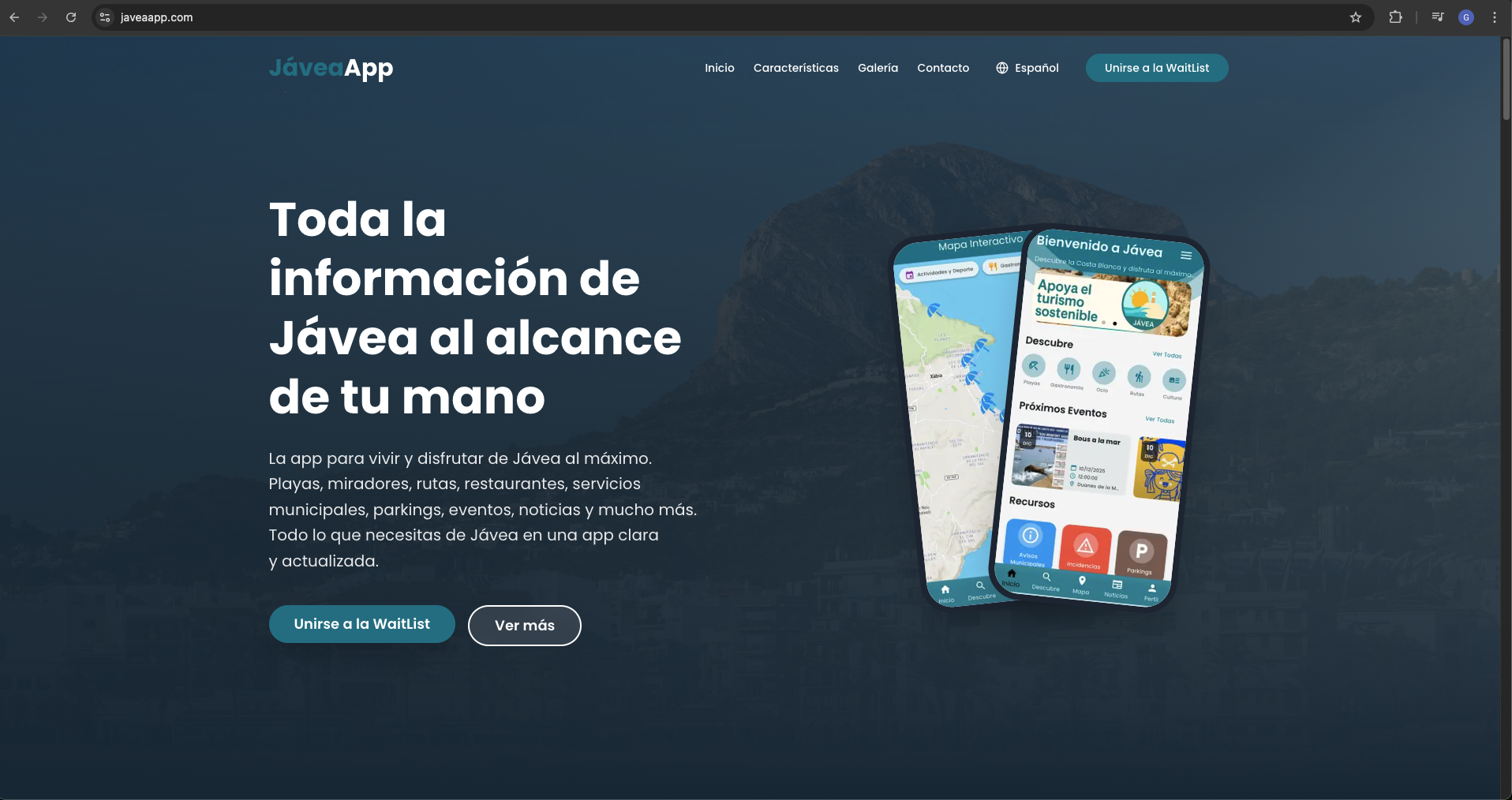Javea App Web